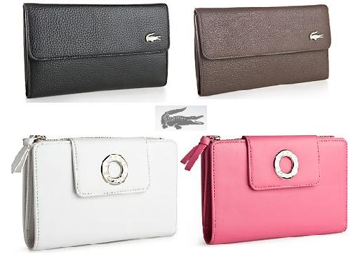 Plaťte stylově! / Peněženky Lacoste (http://www.luxurymag.cz)